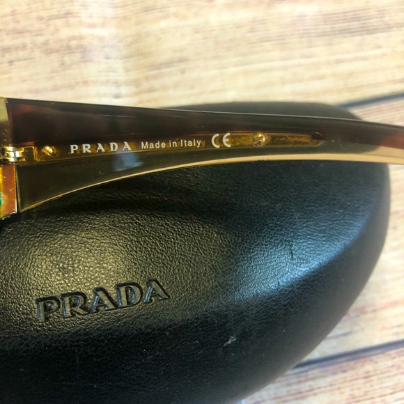 Authentic PRADA tortoise-shell sunglasses - Picture 5 of 5